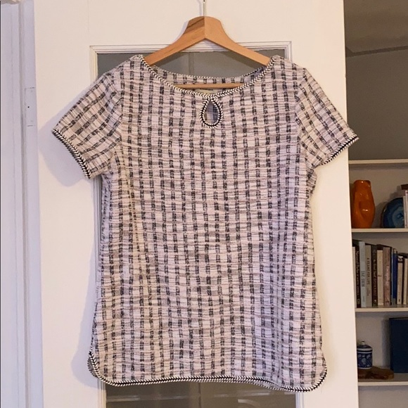 Tweed-like dress tshirt - Picture 1 of 2